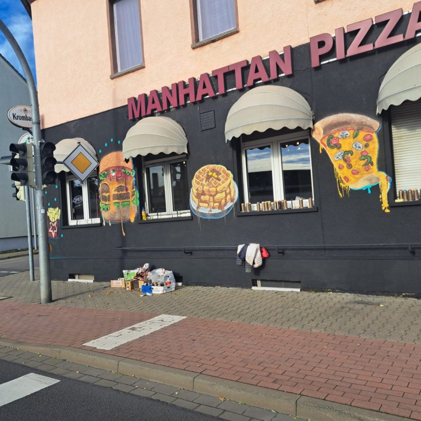 LAMBORGHINI IN GRAFFITI